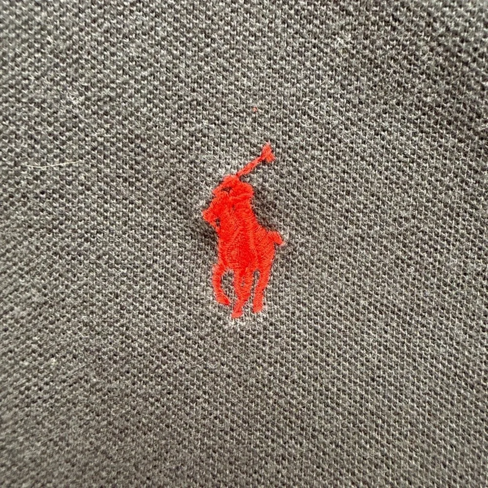 Polo Ralph Lauren Long Sleeve Polo Shirt Classic Fit XL Black Red Pony Logo
